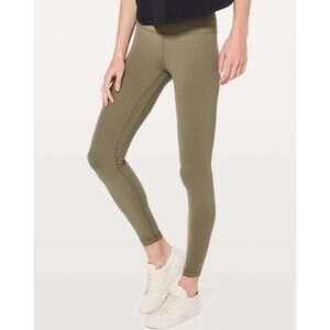 Lululemon Align‎ Pant Full Length 28" Sage Green w5ayns Nulu Lightweight Size 2